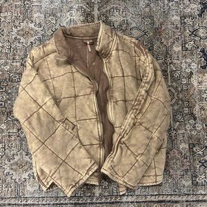 Free People Quilted Dolman Jacket XS